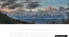 Desktop Screenshot of cherokeecove.org